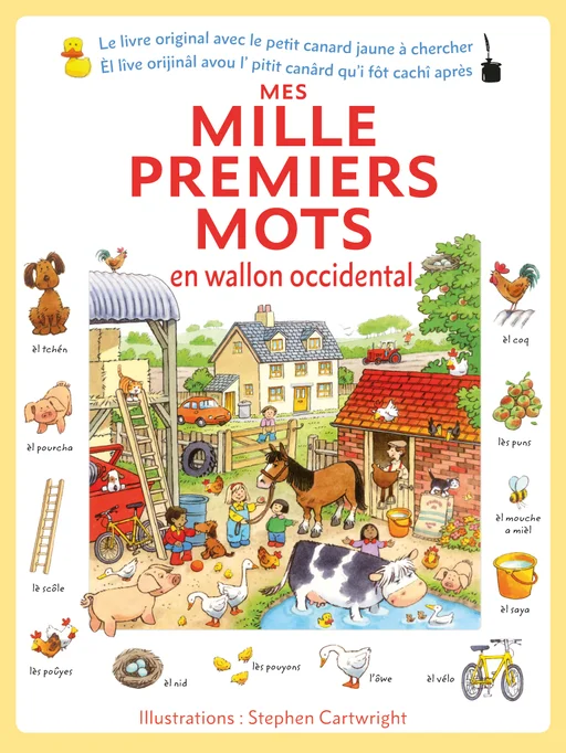 Meine ersten 1000 Wörter - Wallon occidental Mes mille premiers mots en wallon occidental 